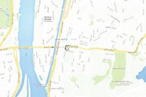 Anfahrt Dt. Friedhof Kairo